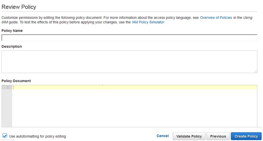 Inherited Policy Editor